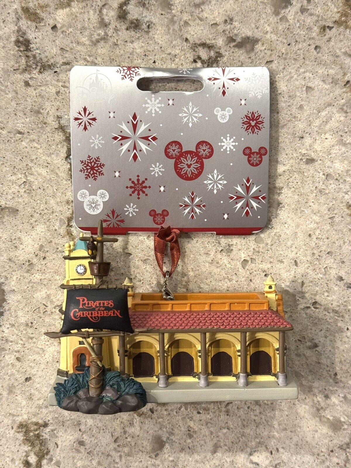Disney Parks Pirates Of The Caribbean Attraction Sketchbook Christmas Ornament