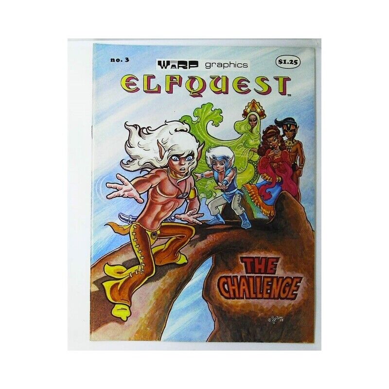 Elfquest #3 1978 series Warp comics VF+ Full description below [i'