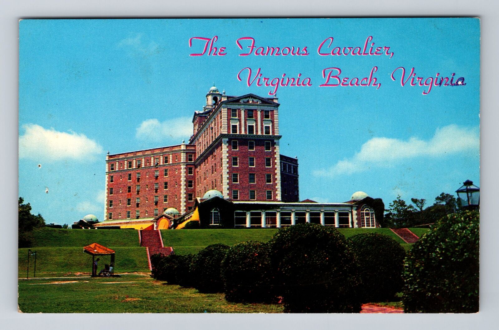 Virginia Beach VA-Virginia, The Cavalier Hotel Advertising, Vintage Postcard