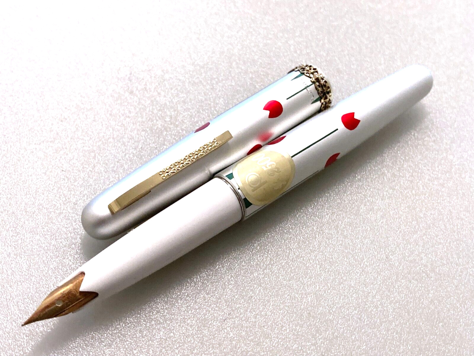 PLATINUM 14K F  NEW  1970's  fountain pen from JAPAN