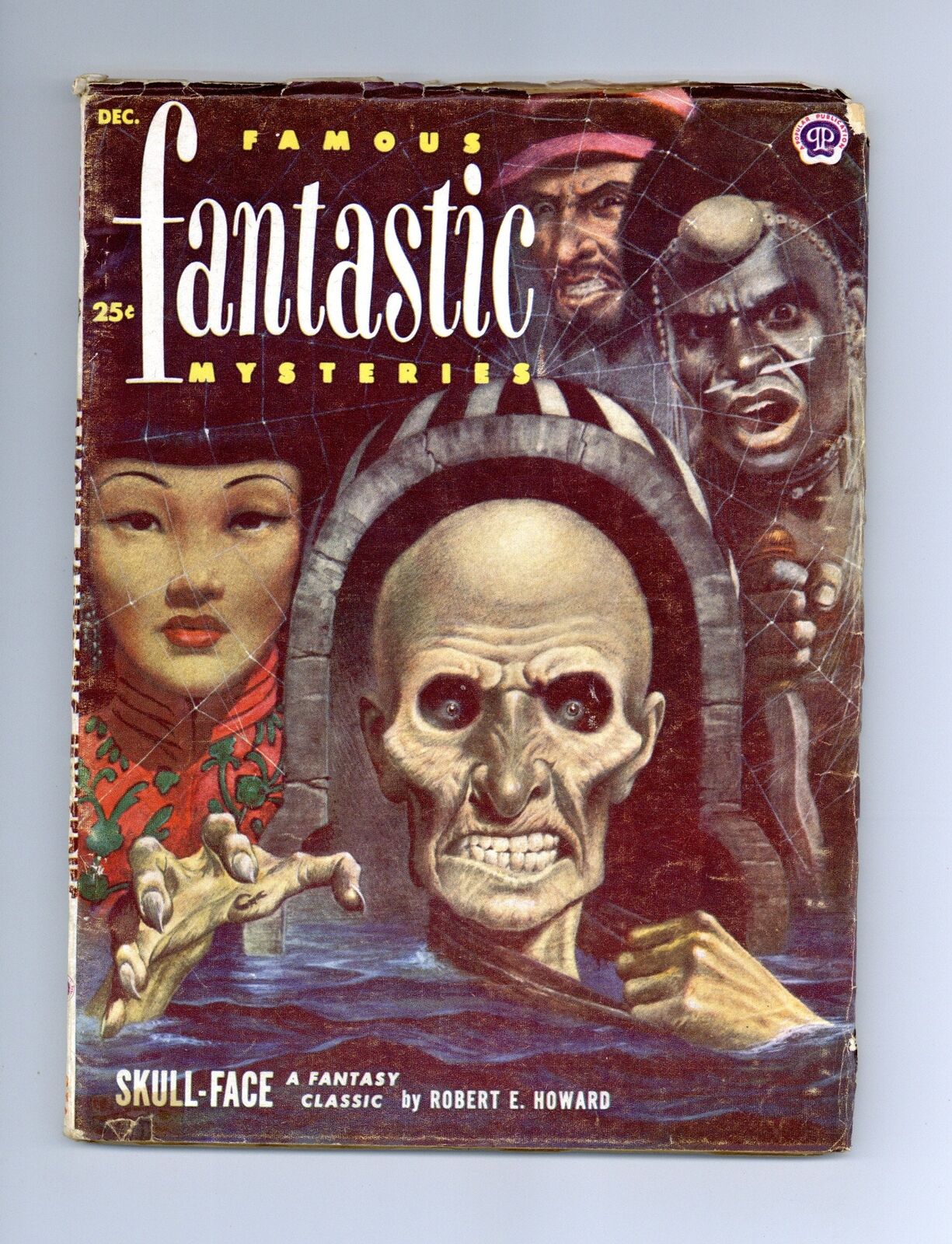 Famous Fantastic Mysteries Pulp Dec 1952 Vol. 14 #1 VG Low Grade