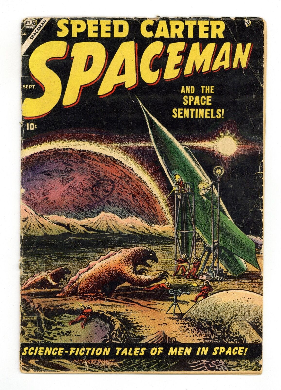 Spaceman, Speed Carter #1 GD+ 2.5 1953