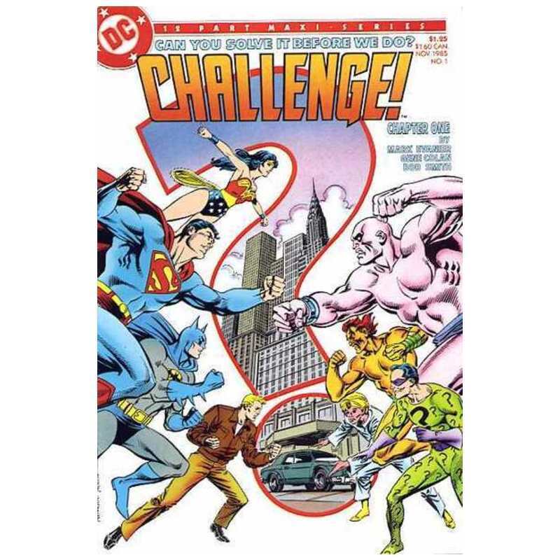DC Challenge #1 DC comics NM+ Full description below [c*