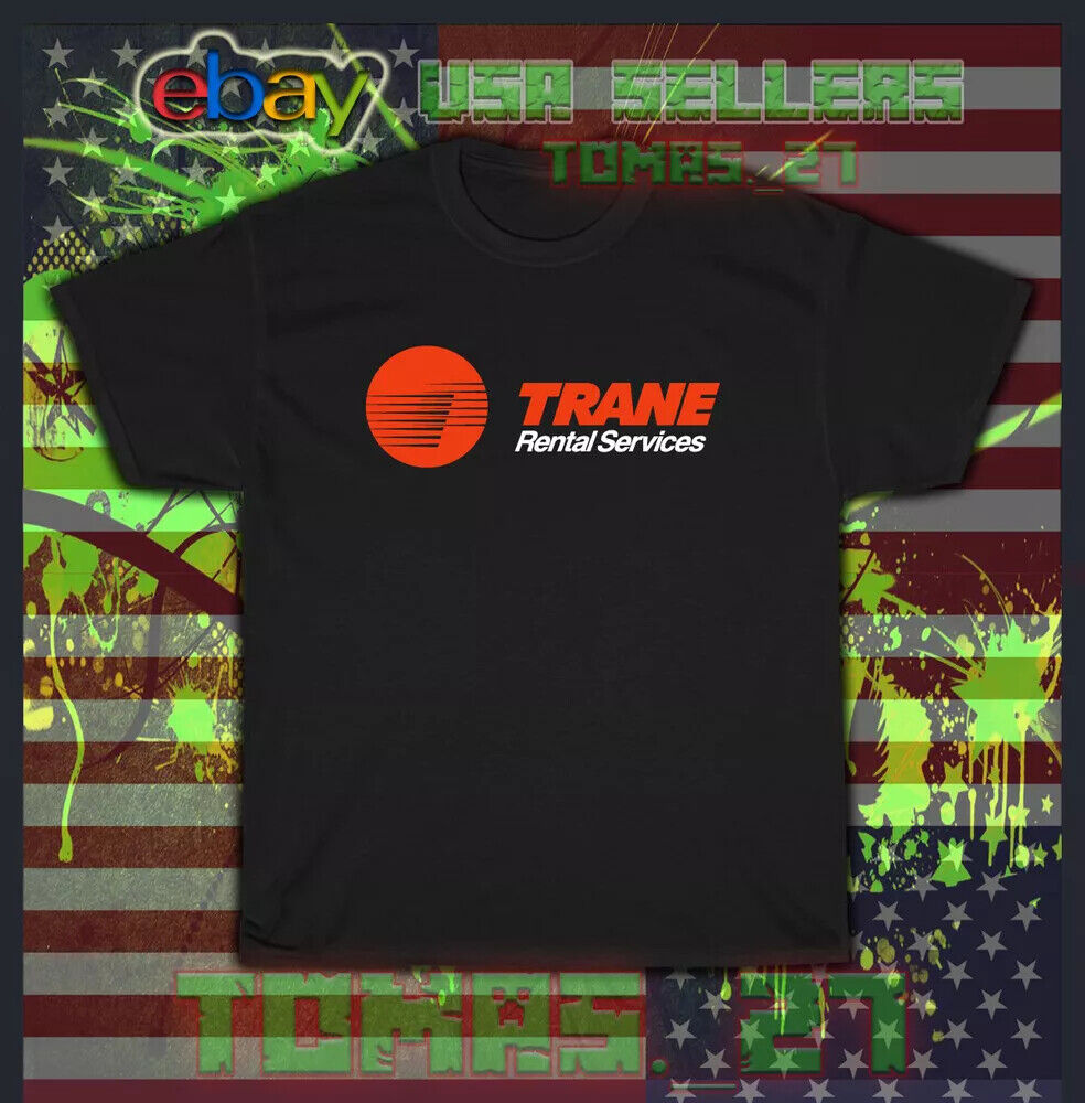 Trane Rental Services Logo Men\'s T-Shirt American Brand T-Shirt Size S-5XL