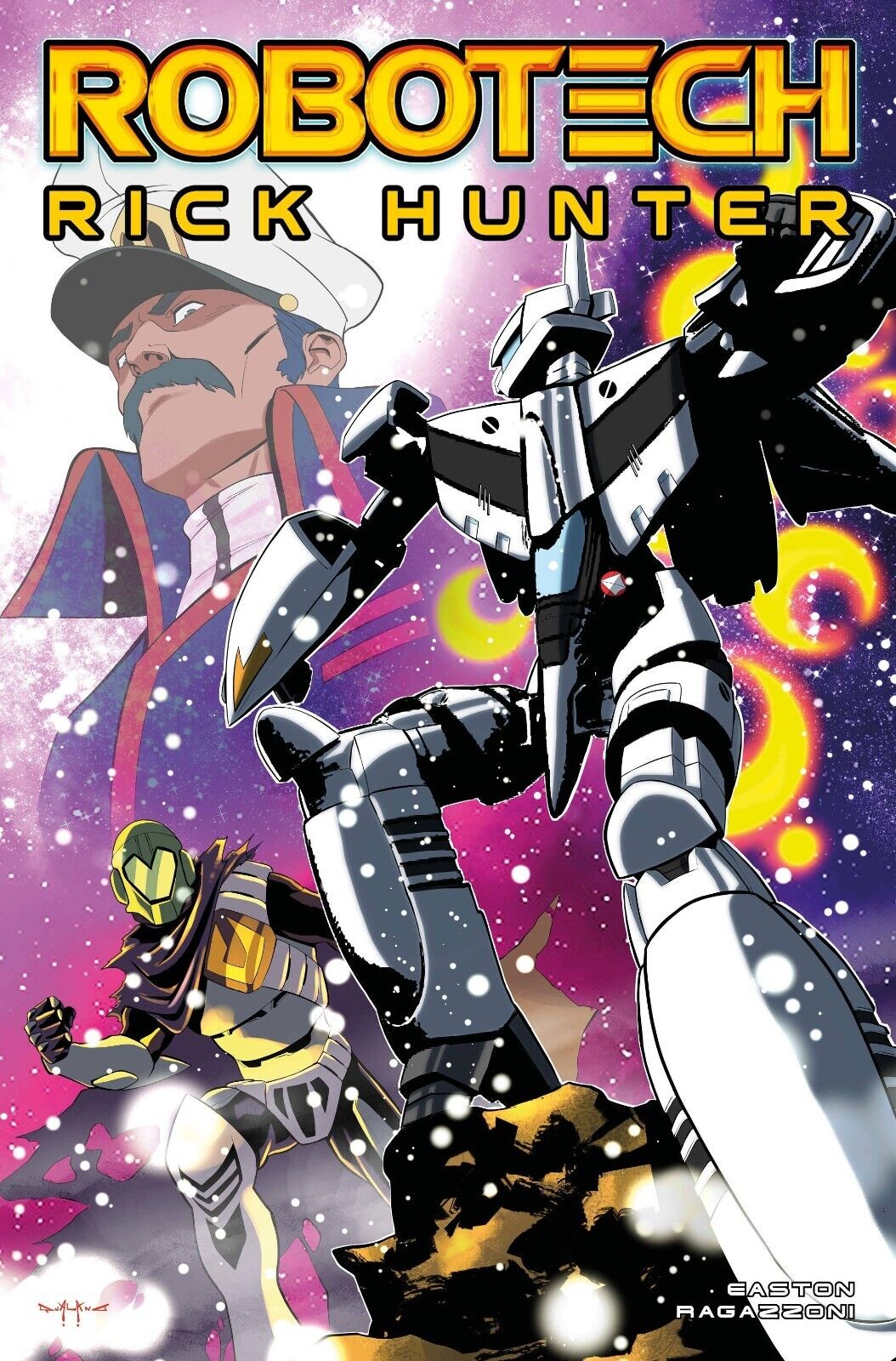 Robotech Rick Hunter #2 Qualano Cvr D 2023 Titan comic 1st Print NM