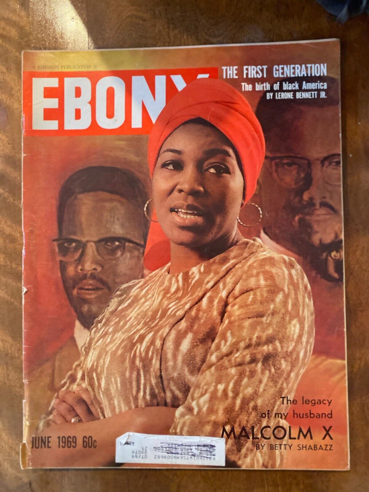 June 1969 Ebony Magazine Betty Shabazz