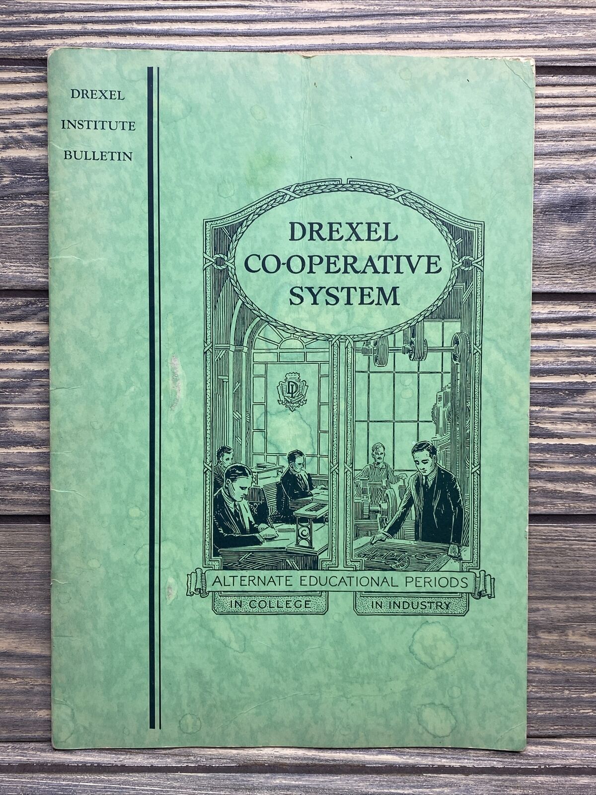 Vintage Drexel Institute Bulletin Drexel Co-Operative System College 1936