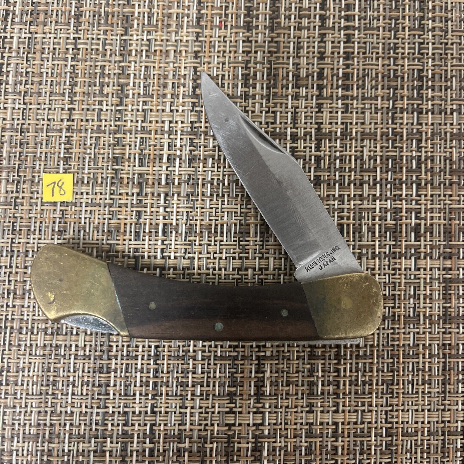 Klein Tools inc Japan Model 44036 Lockback Folding Pocket Knife- 78