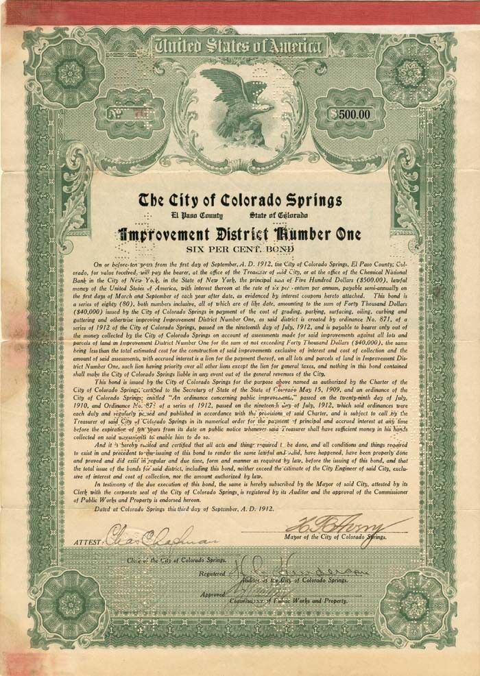 City of Colorado Springs - General Bonds