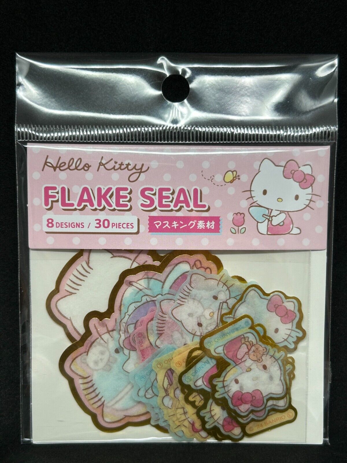 Sanrio character Flake sticker-10 designs 30pieces Japan limited Cinnamoroll etc