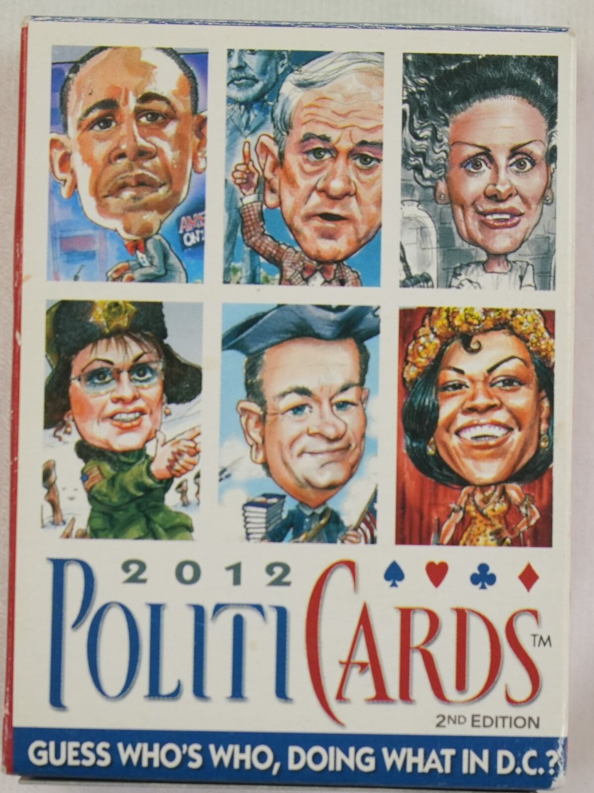  Politicards Politics 2012 Playing Card Deck