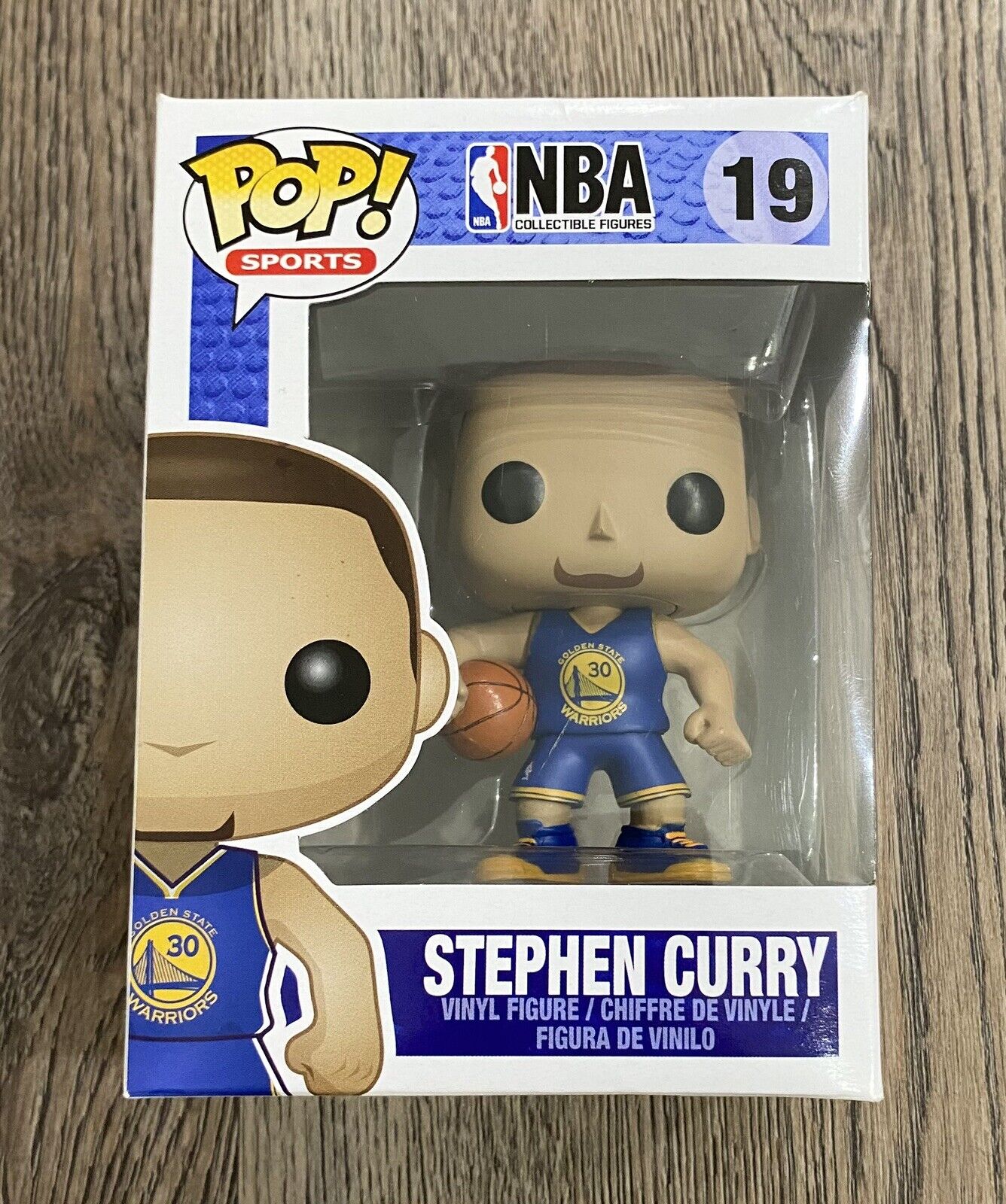 Funko Pop NBA Stephen Curry (Blue Jersey) #19 Golden State Warriors 2015