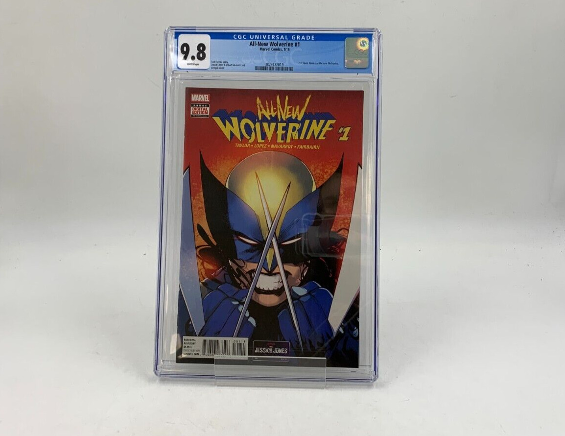 All-New Wolverine #1 CGC 9.8 1st Laura Kinney as Wolverine Marvel 2016