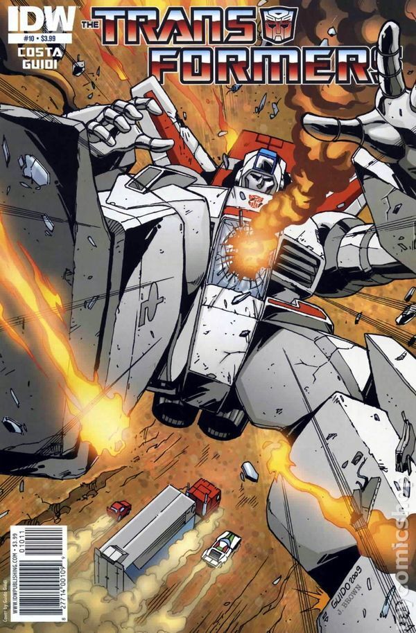 Transformers #10A VF 2010 Stock Image