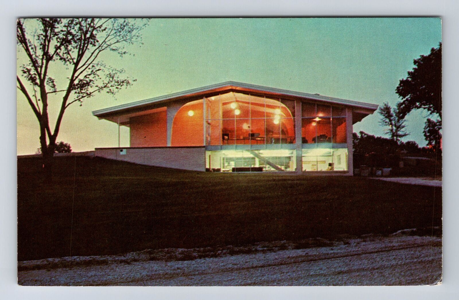 Joplin MO-Missouri, Ozark Bible College Administration Building Vintage Postcard