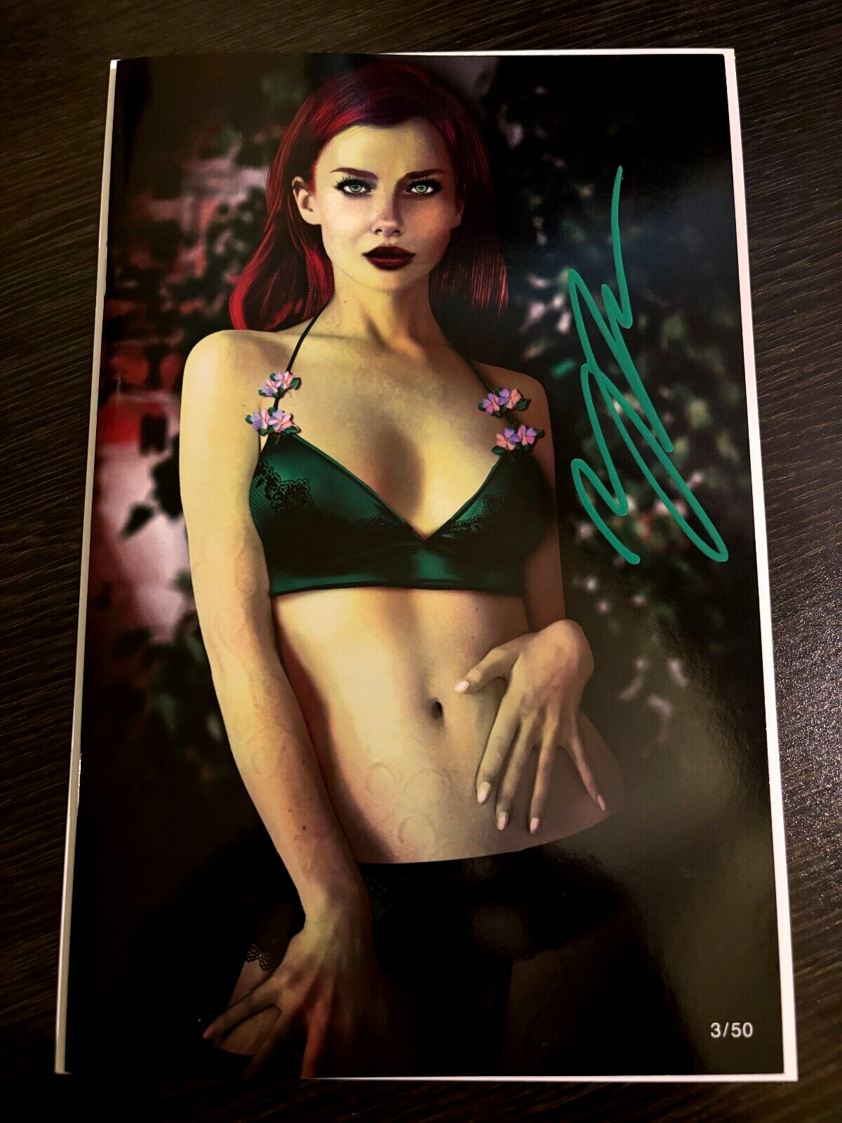 MAD LOVE #17 POISON IVY TAURUS EXCLUSIVE LINGERIE VIRGIN NUMBERED COA LTD 50 NM+