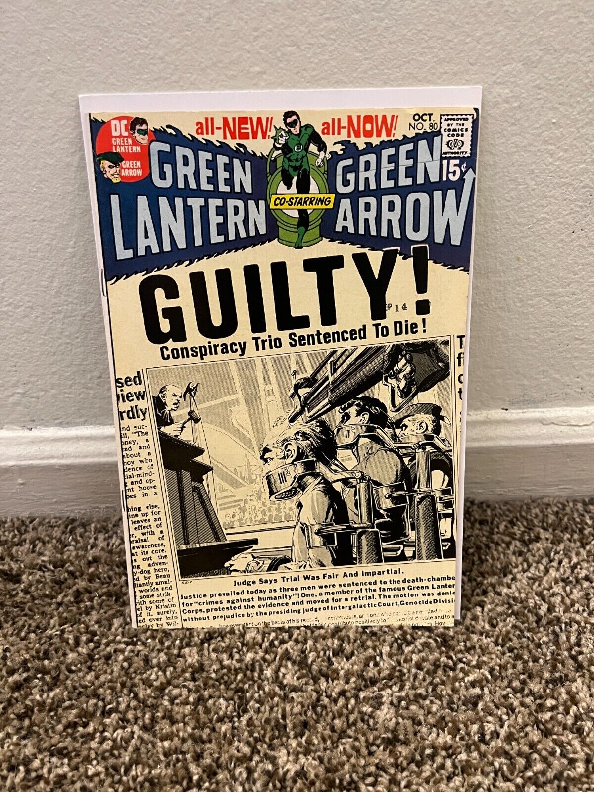 Green Lantern #80 1970 DC Green Arrow Neal Adams 1 of 2