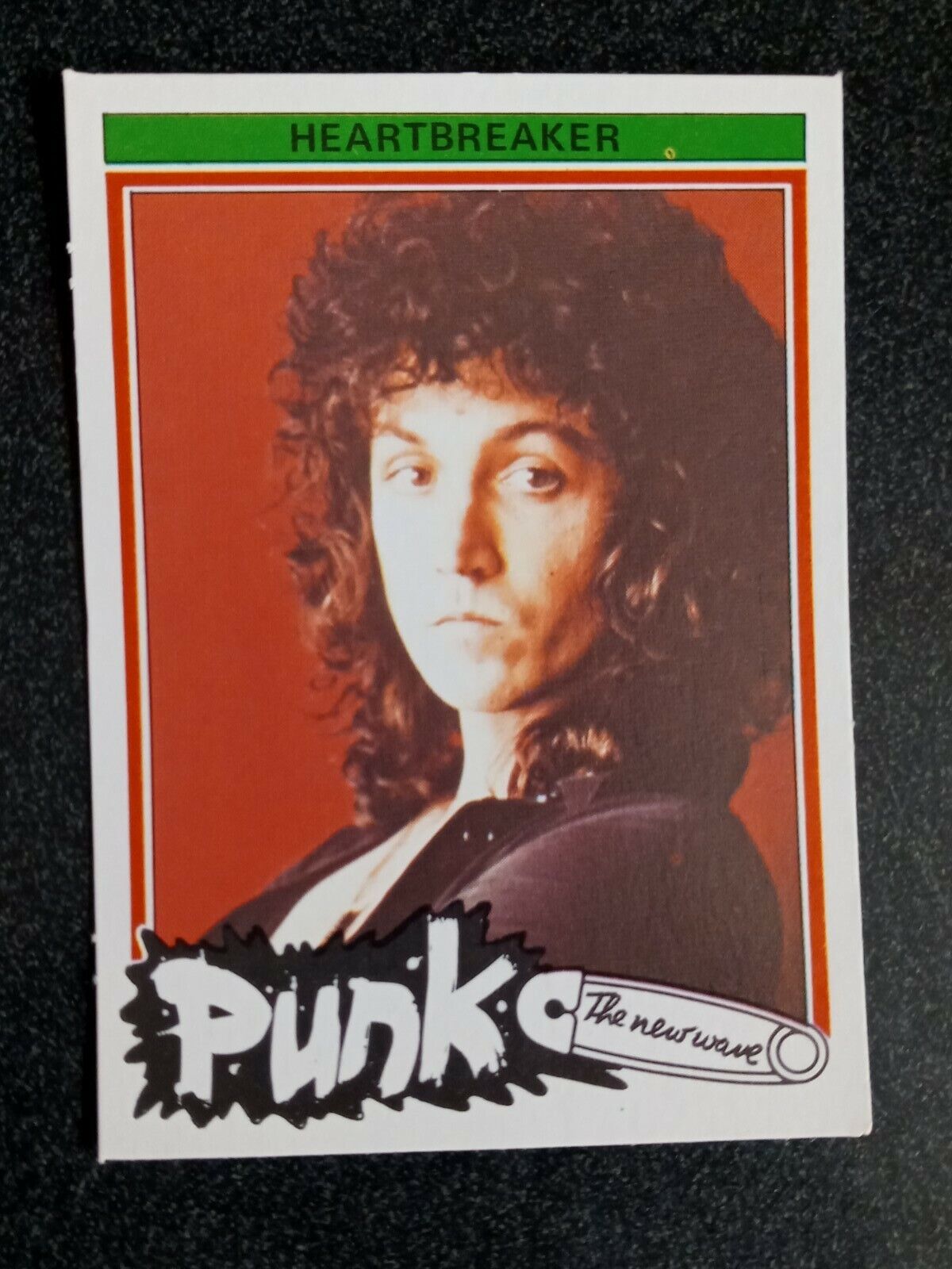 Mike Campbell #2 1977 monty PUNK ROOKIE CARD tom petty AND THE HEARTBREAKERS
