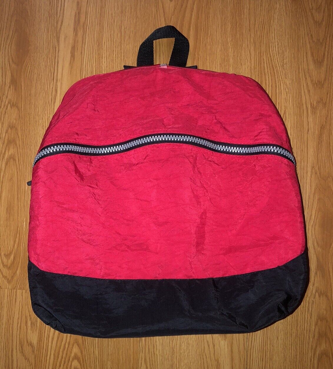 Vintage Marlboro Unlimited Zip Backpack with Adjustable Straps Red Black 90s