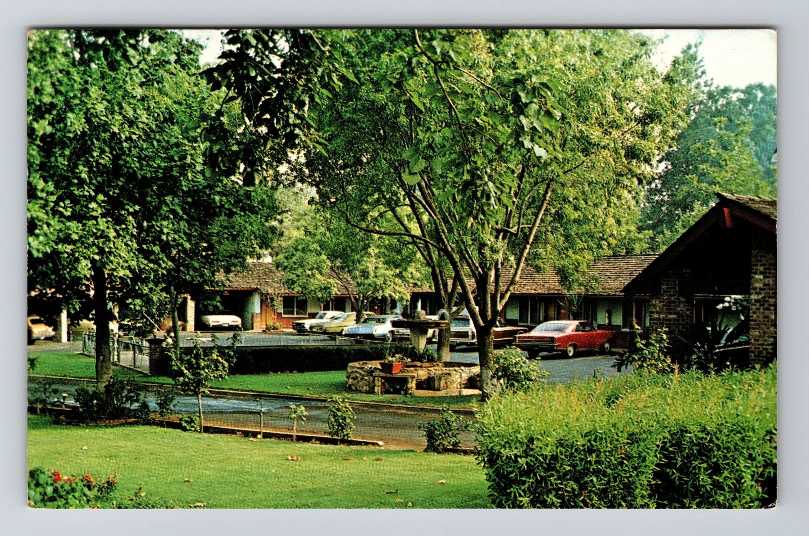 Paradise CA-California, Palos Verdes Motel, Antique Vintage Souvenir Postcard