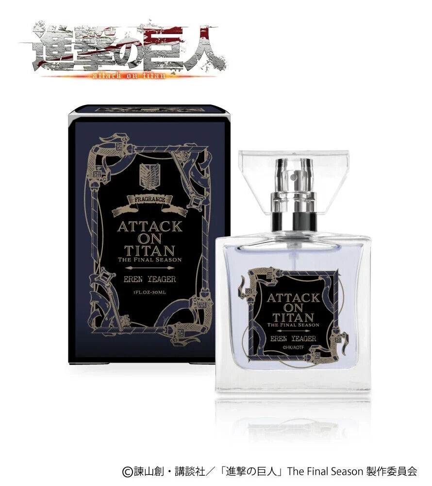 Attack on Titan The Final Season EREN YEAGER Fragrance 30ml ANIME perfum