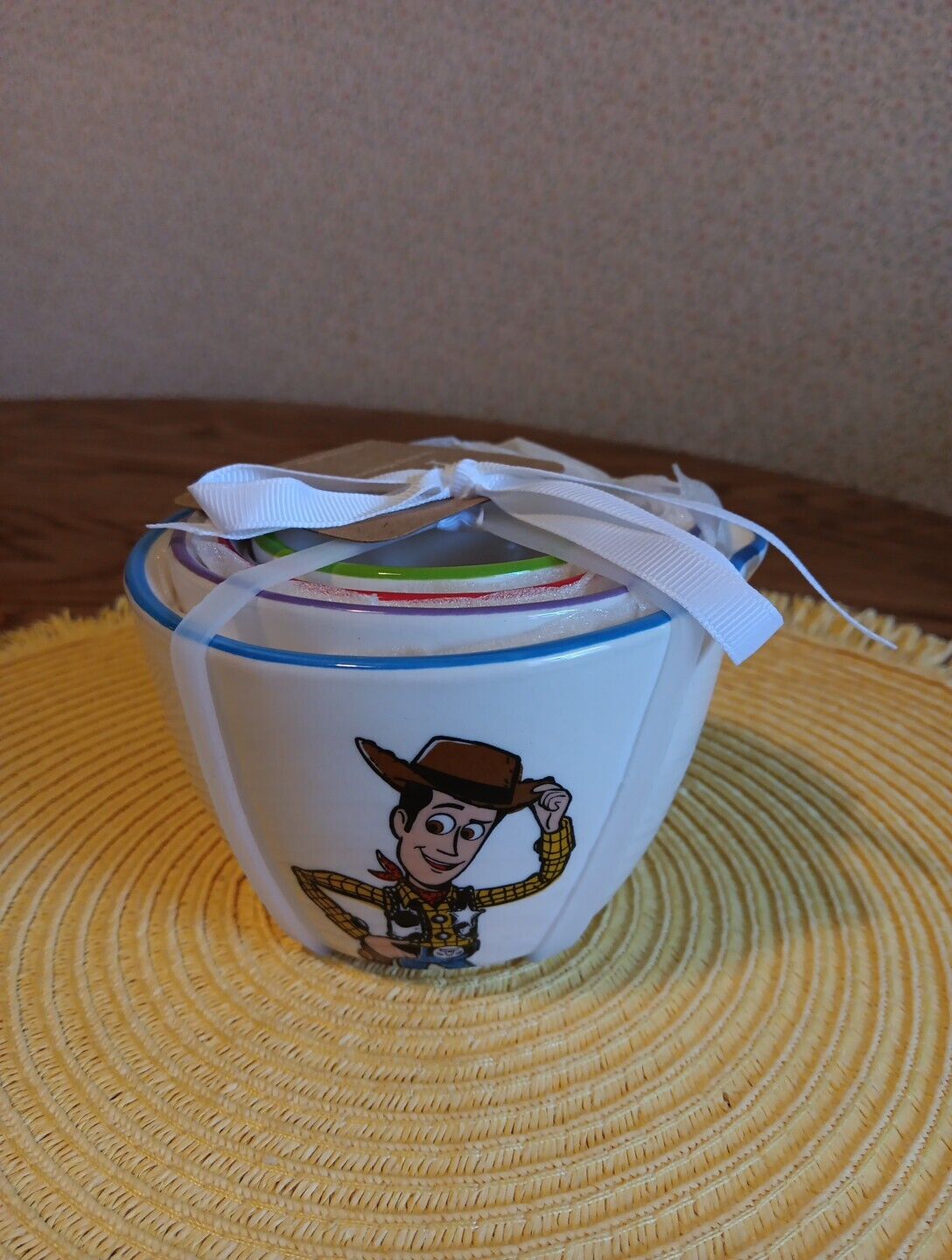 NEW Rae Dunn Toy Story Disney Measuring Cups Woody Buzz Aliens Jesse 2024