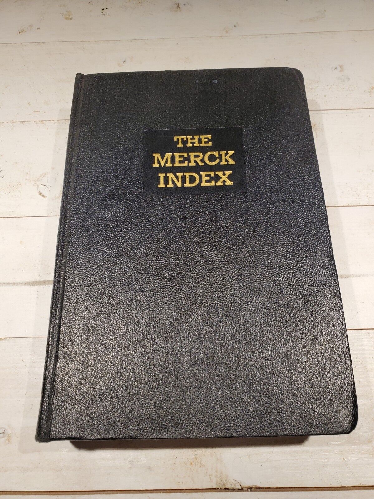 1940 Merck Index Book - Vintage Medical Book