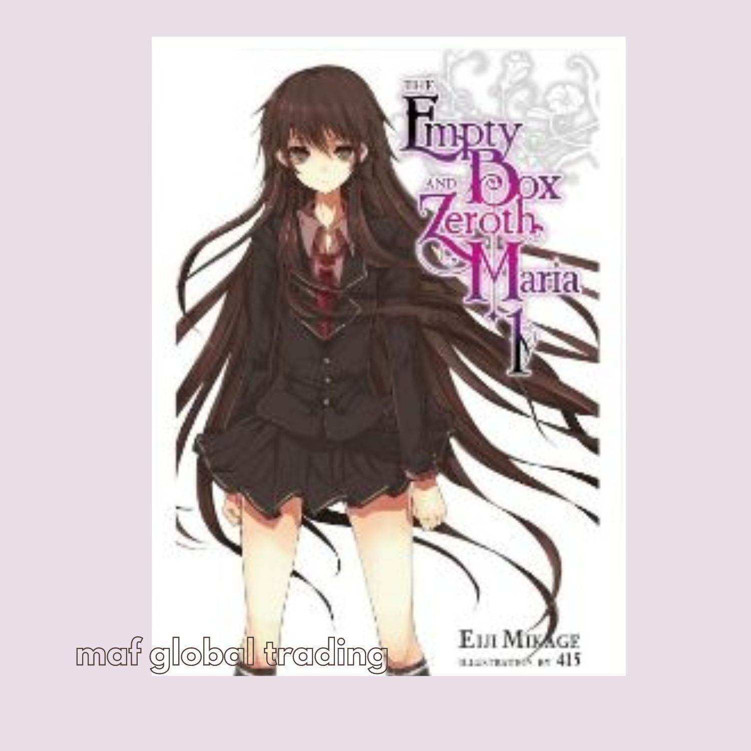 The Empty Box and Zeroth Maria English Version Light Novel Vol 1-7  -FAST SHIP