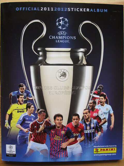 2011 2012 Panini Champions League 10 Stickers Choose Pick UEFA CL