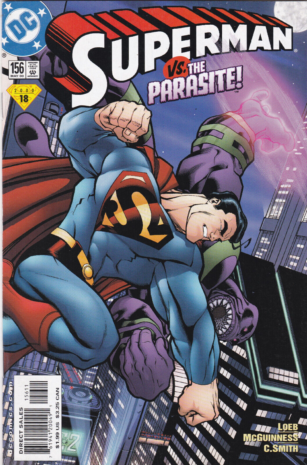 Superman #156,  Vol. 2 (1987-2006, 2019) DC Comics, High Grade