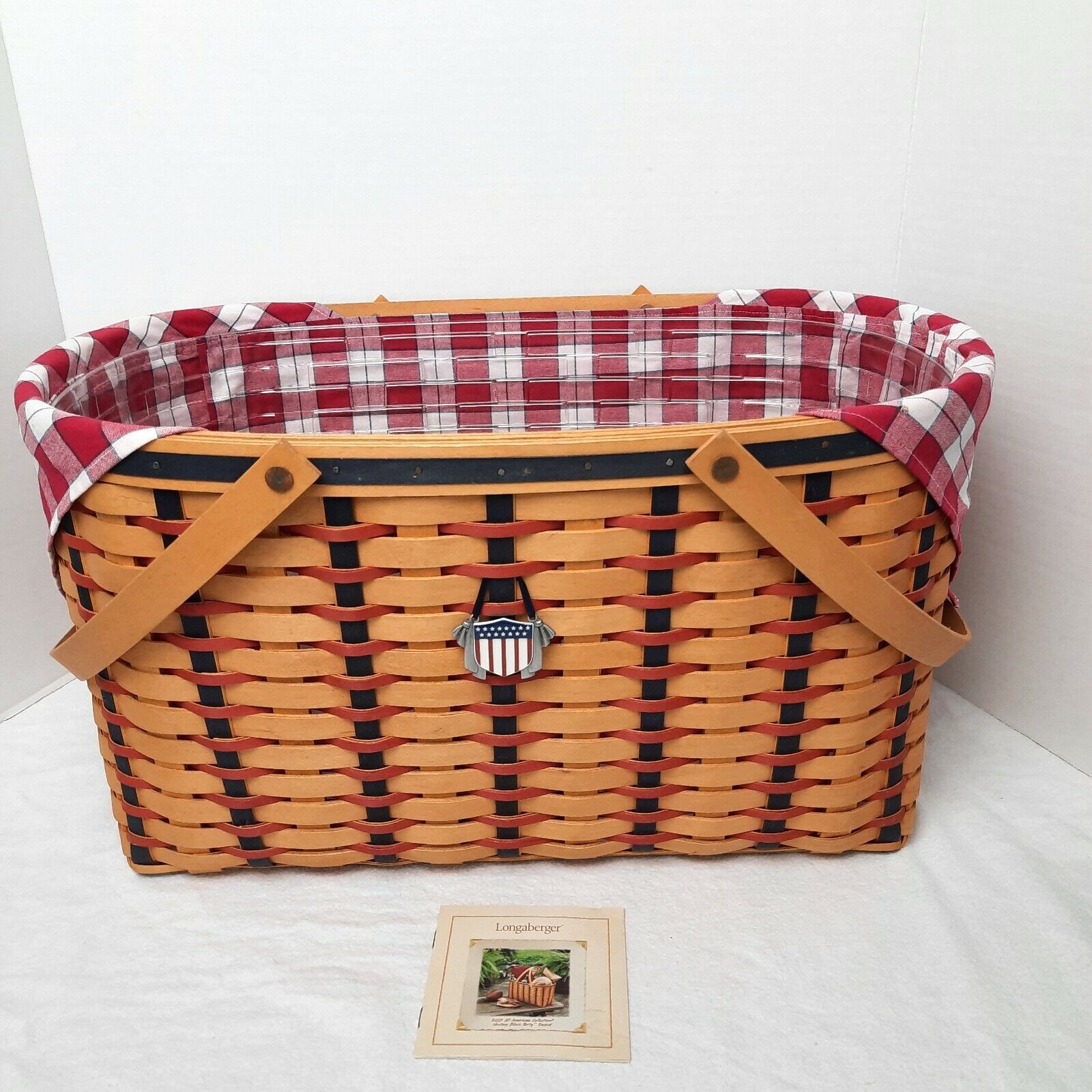 Longaberger Hostess Only All American Block Party Basket Set~Avail. 2Mths Only