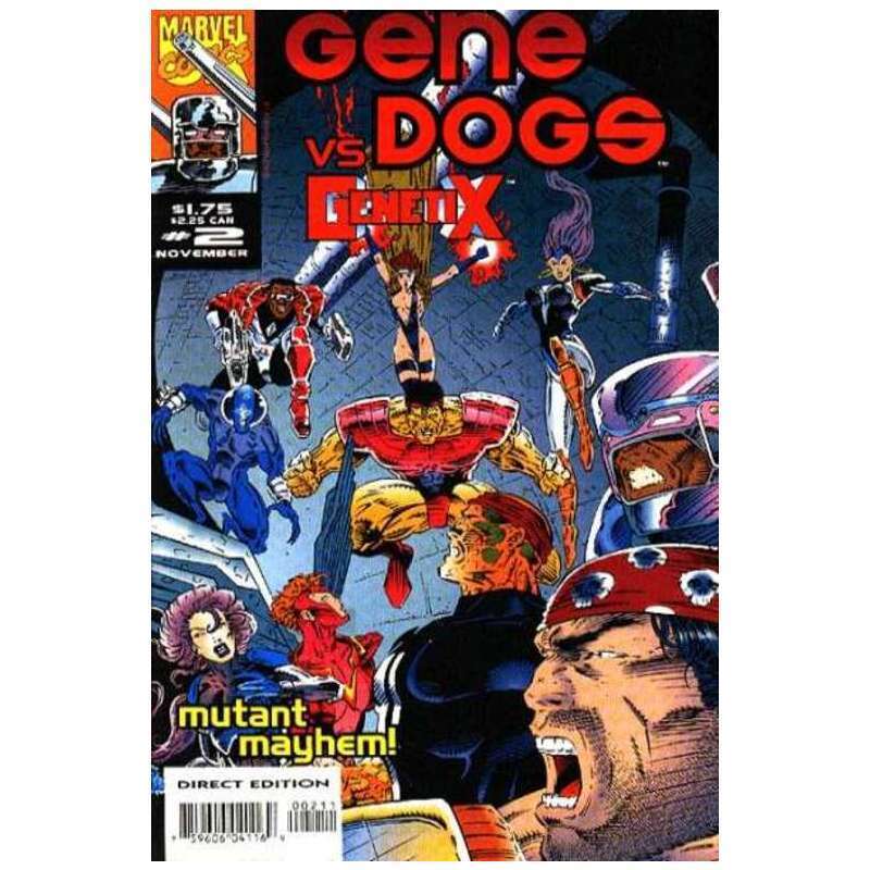Gene Dogs #2 in Very Fine + condition. Marvel comics [m'