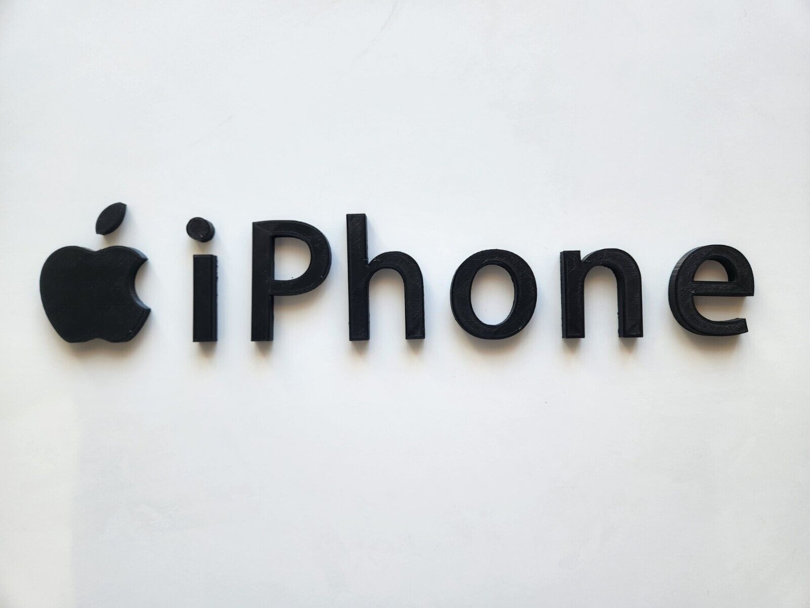 Apple iPhone Logo Lettering for Retail - Signage