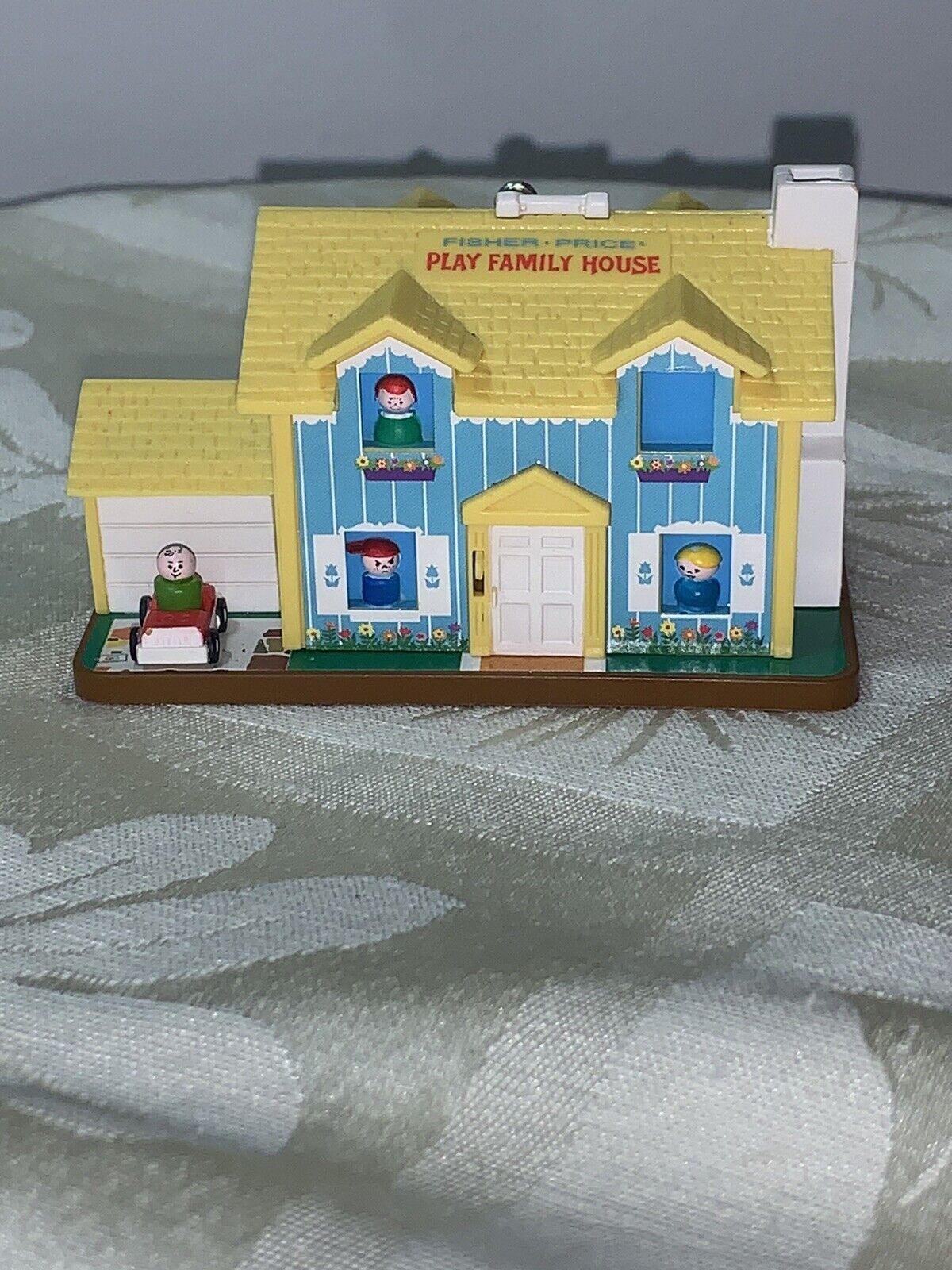 Hallmark Fisher Price Play Family Yellow Roof House Ornament 2011