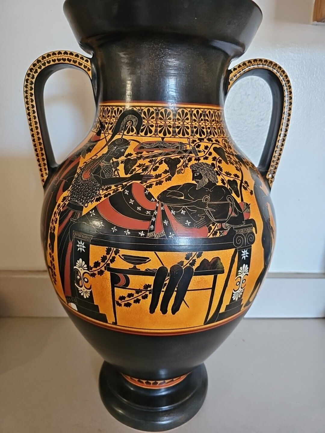 Hand Made Greek Urn (From Greece)
