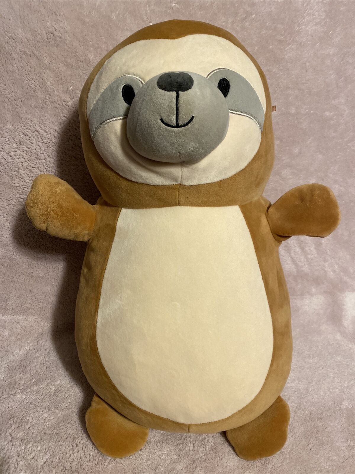 Squishmallows Official Kellytoy Hug Mees Squishy Soft Plush Sloth 18” Inch Large