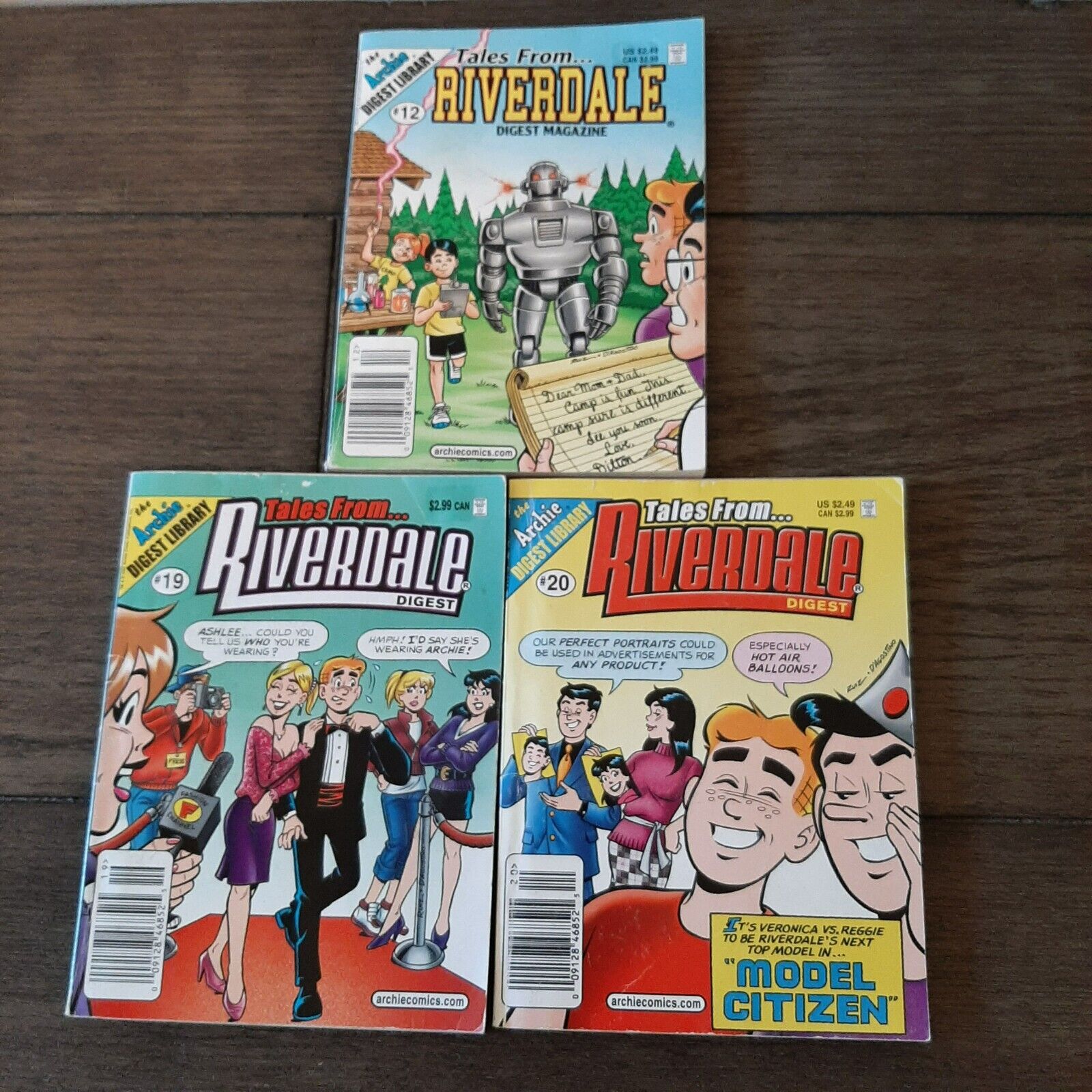 Archie Comics Tales from Riverdale Lot of 3 #12, 19, 20 2006 & 2007