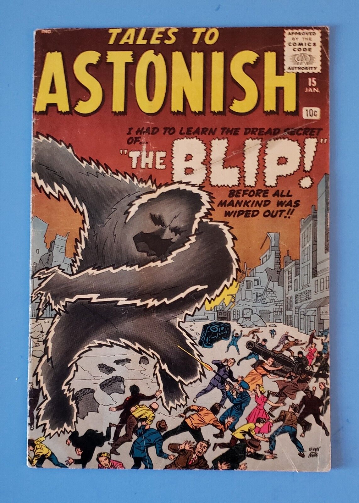 Tales to Astonish #15 VG- Pre-Hero Marvel Silver Age Horror Comic 1961