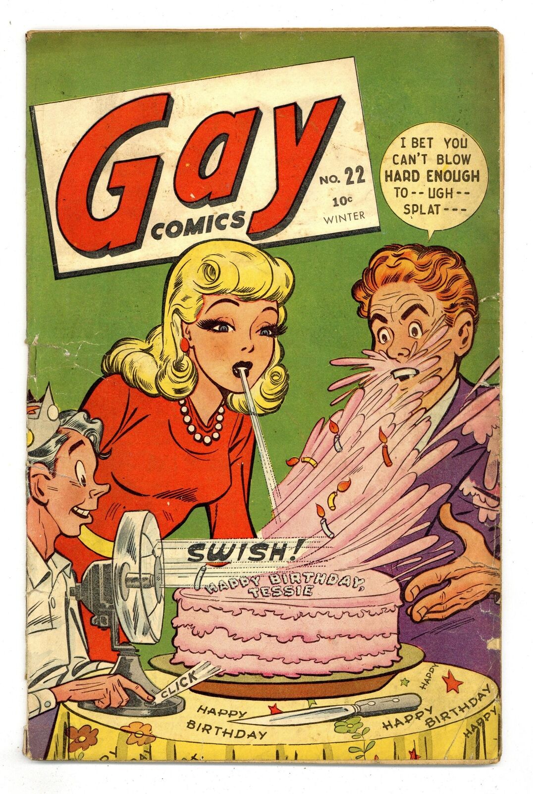 Gay Comics #22 GD- 1.8 1945