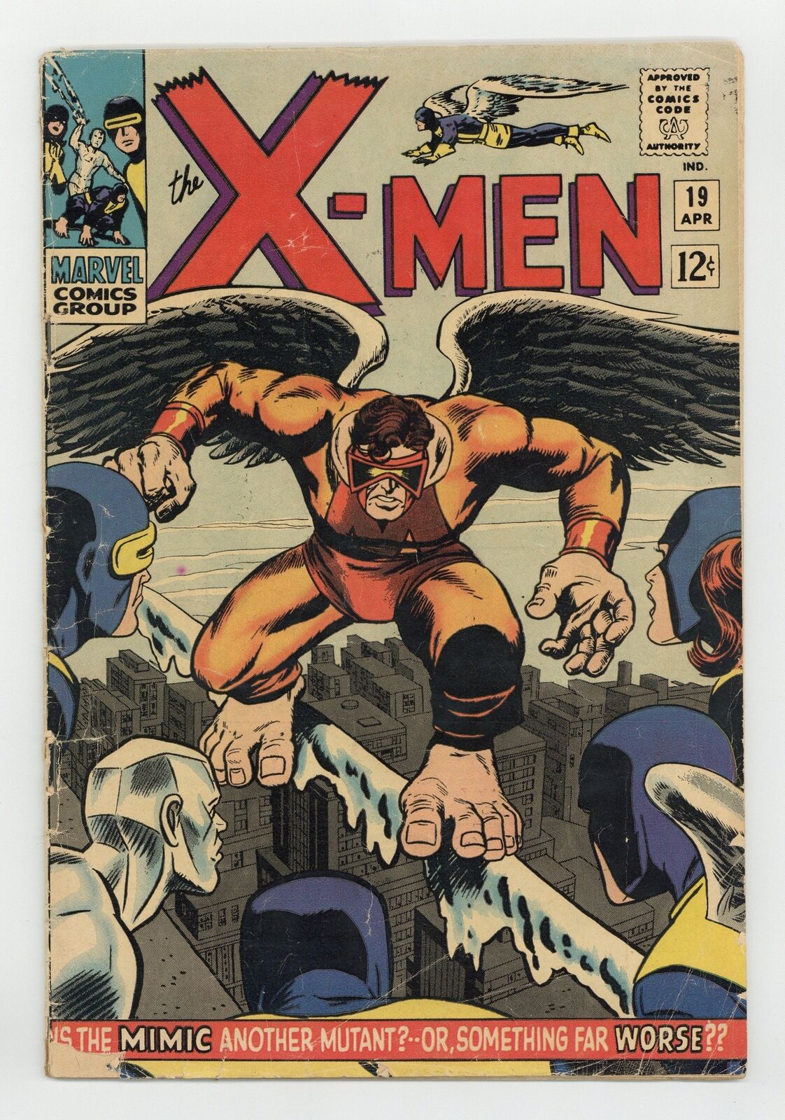 Uncanny X-Men #19 GD 2.0 1966 1st Mimic