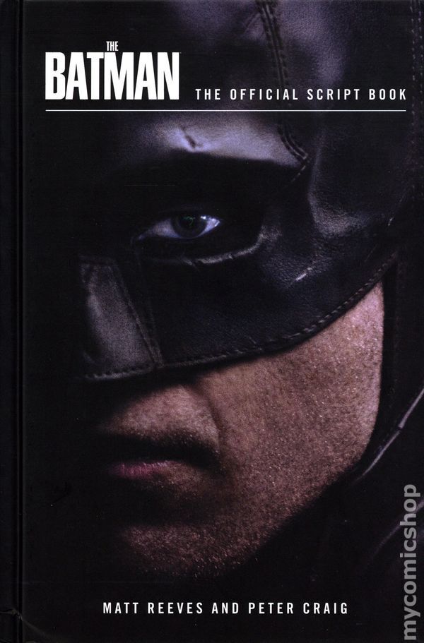 Batman The Official Script Book HC #1-1ST NM 2022 Stock Image
