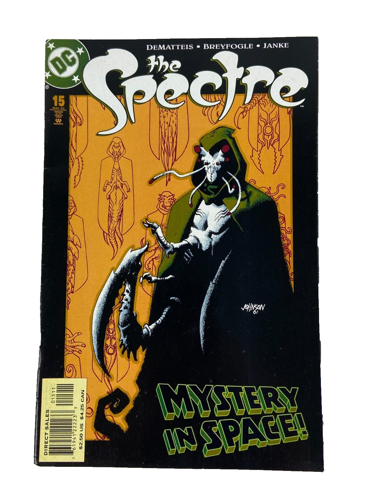 The Spectre Graphic Comic May 2002 #15 Mystery In Space DC