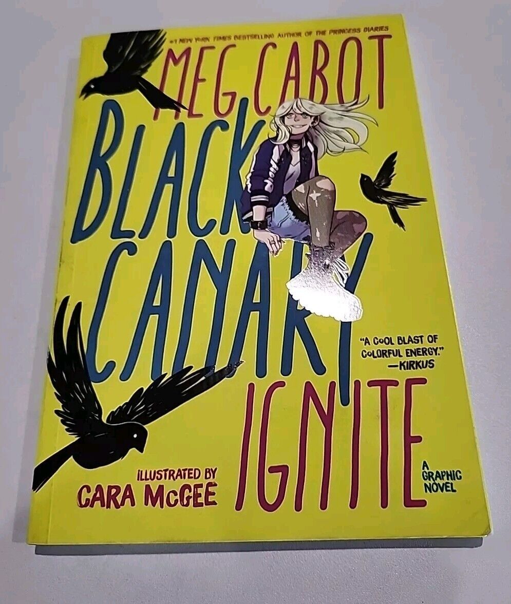 DC Comics Graphic Novel Meg Cabot Black Canary Ignite Illustration Cara McGee 
