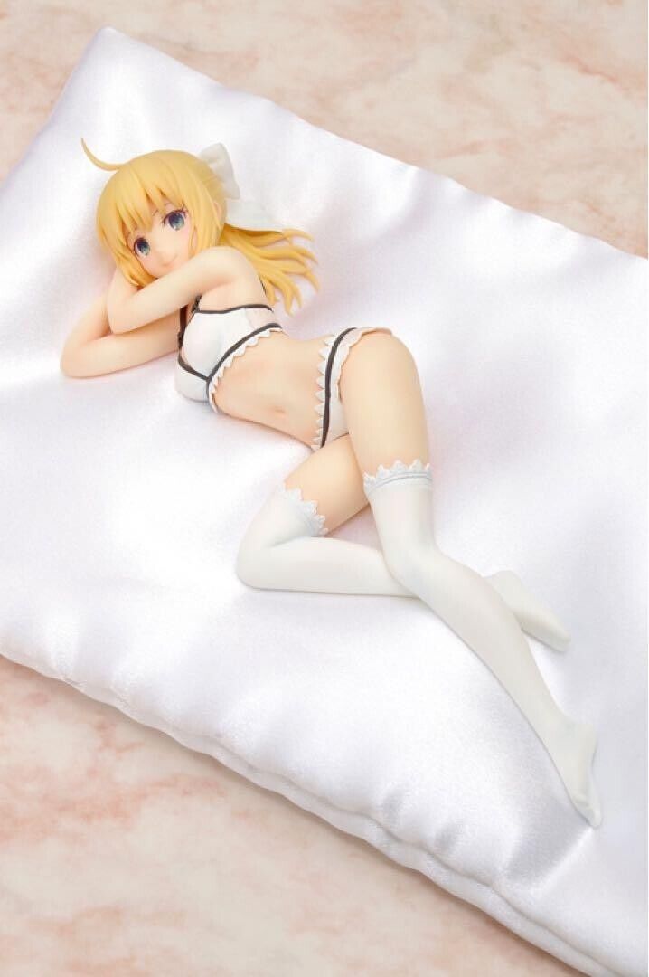 Dream Tech Fate/stay night Lingerie Style Saber Lily 1/8 Figure Wave Authentic