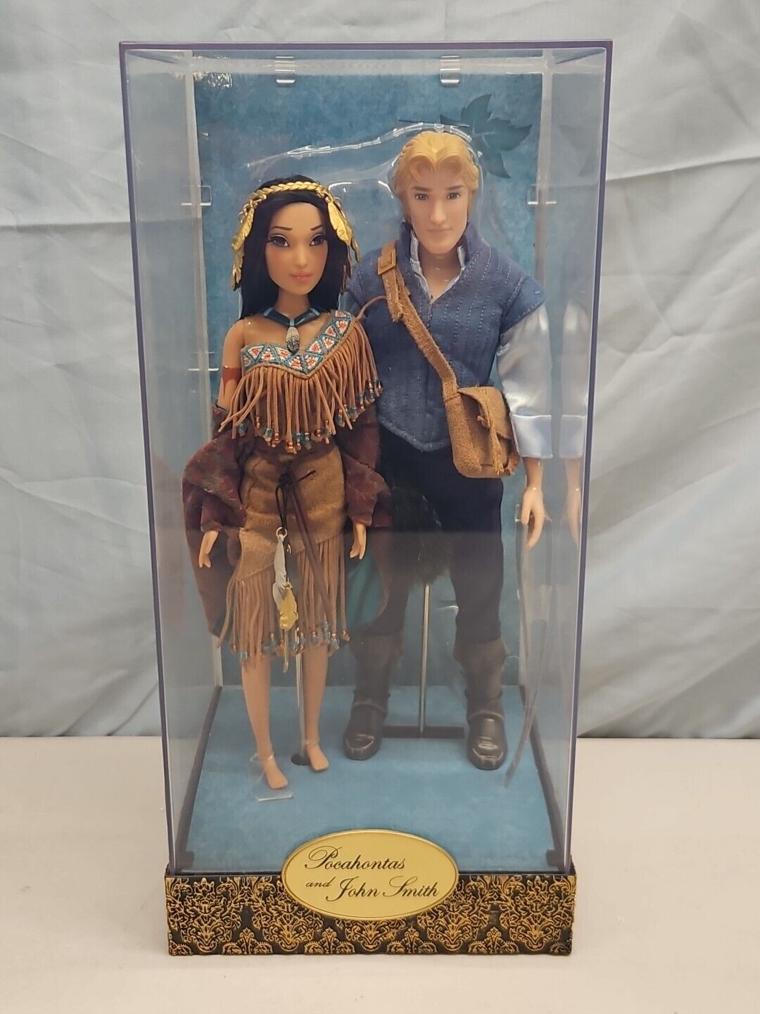 Disney Designer Fairytale Collection Doll Pocahontas and John Smith Limited 6000