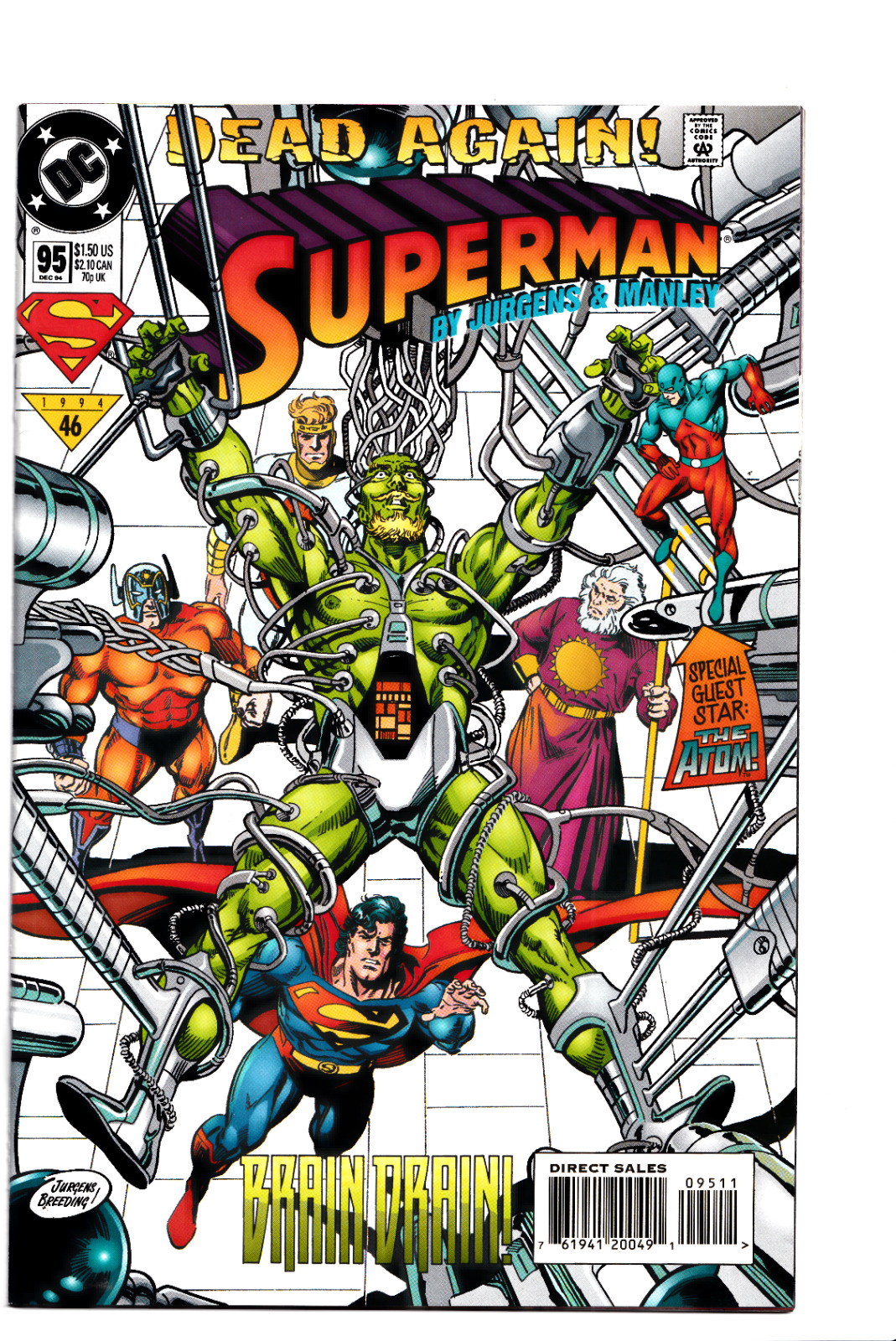 Superman #95 1994 DC Comics
