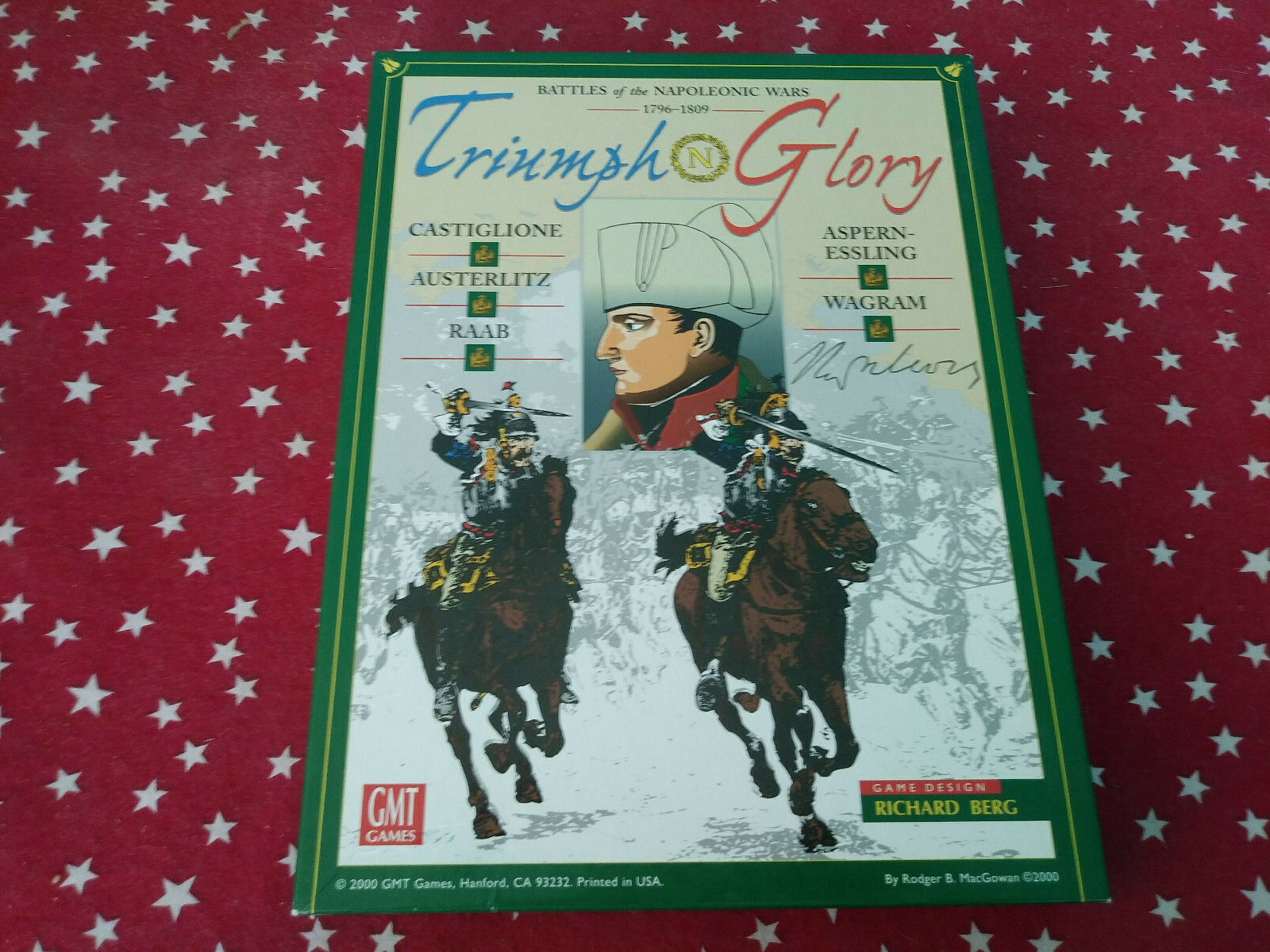 GMT Triumph & Glory: Battles of the Napoleonic Wars 1796-1809 Part Punched