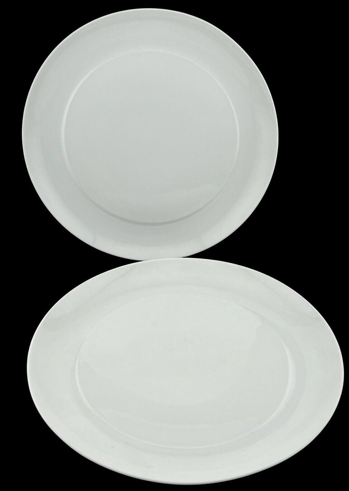 2 Block Spain Dinner Plates Bidasoa Blanco White Porcelain 10.5” Excellent