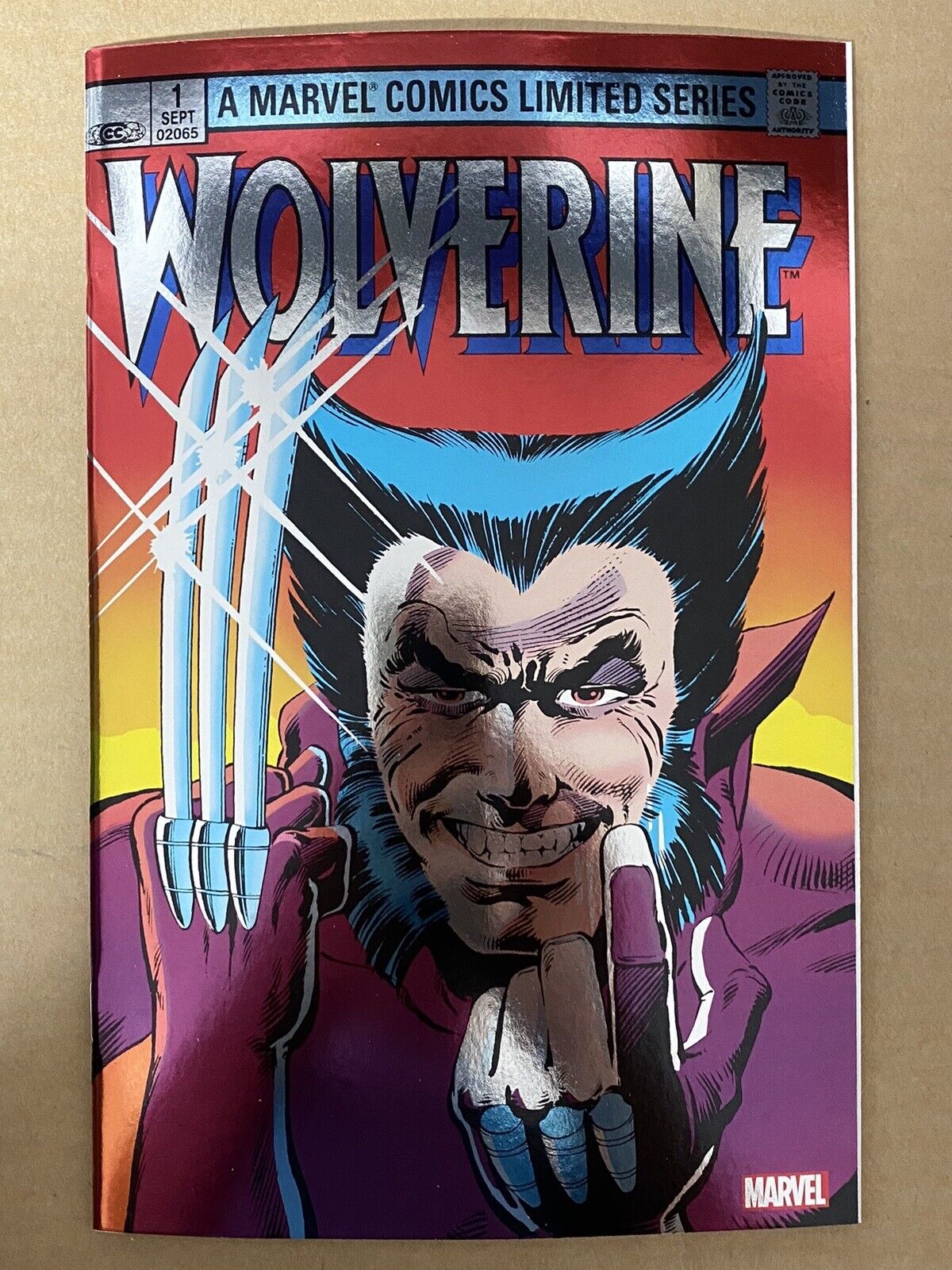 Wolverine Limited Series: Facsimile Edition #1 [Marvel 2023] FOIL VARIANT * NM
