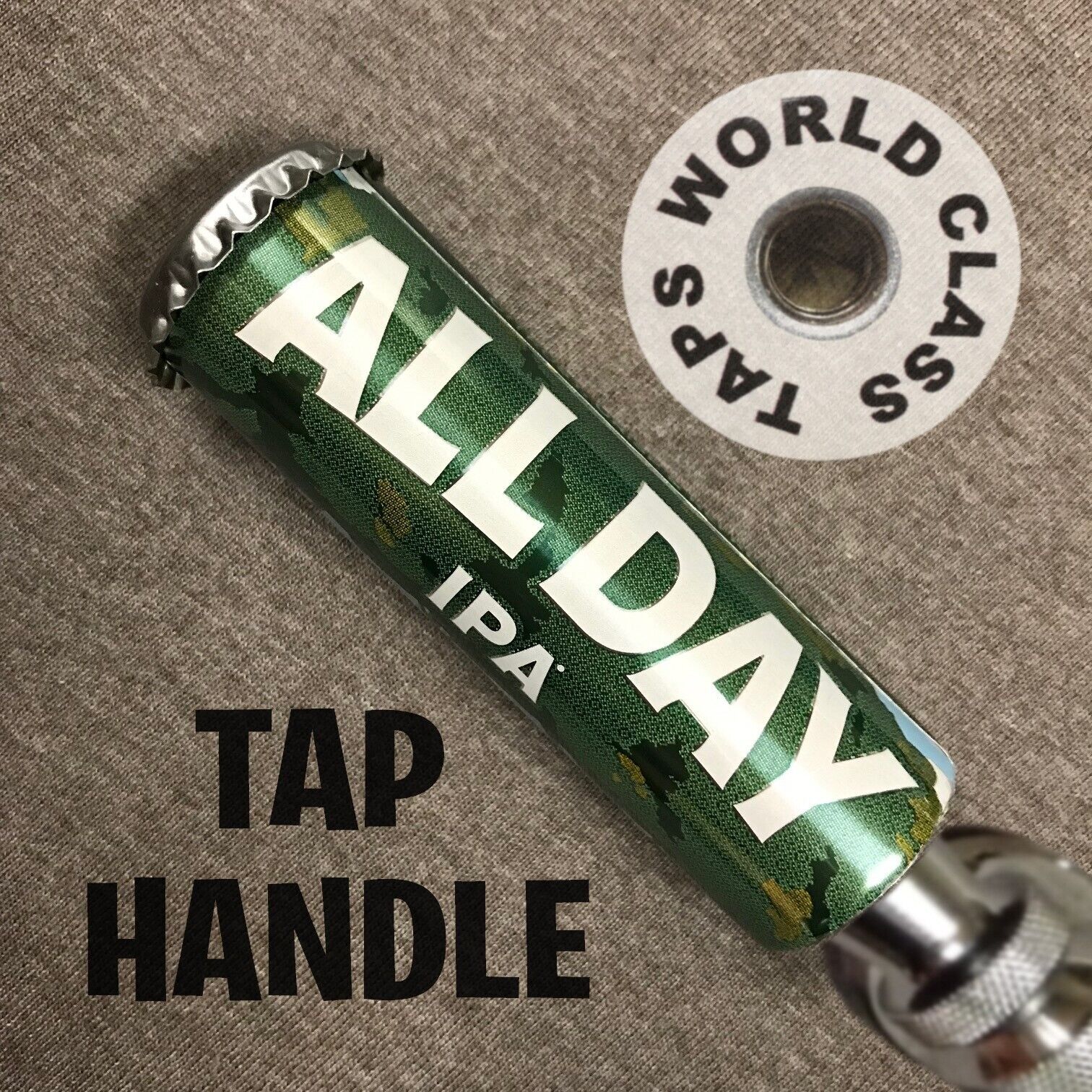 mini 3.5in FOUNDERS ALL DAY IPA BEER TAP HANDLE marker short tapper PULL STUBBY